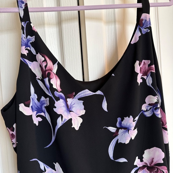WHBM Reversible Black Satin Cami - Picture 2 of 5